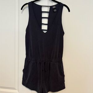 Victoria's Secret Midnight Jumpsuit with Ladder Back